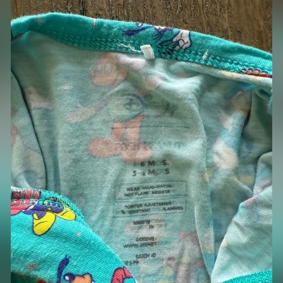 Posh Peanut Disney 100 Print Bamboo Sleeper with silver foil - Picture 2 of 3